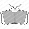 ARKA FREN BALATASI PEUGEOT 307 CITROEN C4